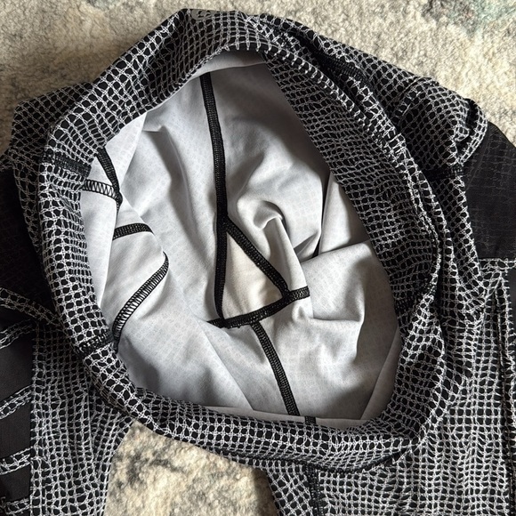 Lululemon Athletica Wild And Free Tight Fall Net White Black - Picture 6 of 12